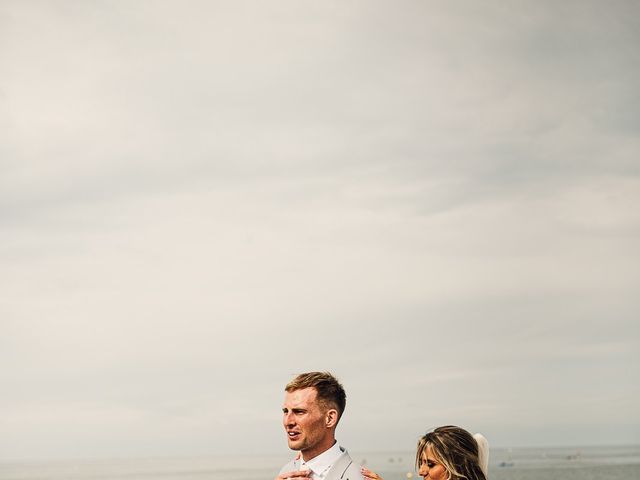 Sara and Tom&apos;s Wedding in Whitstable, Kent 18