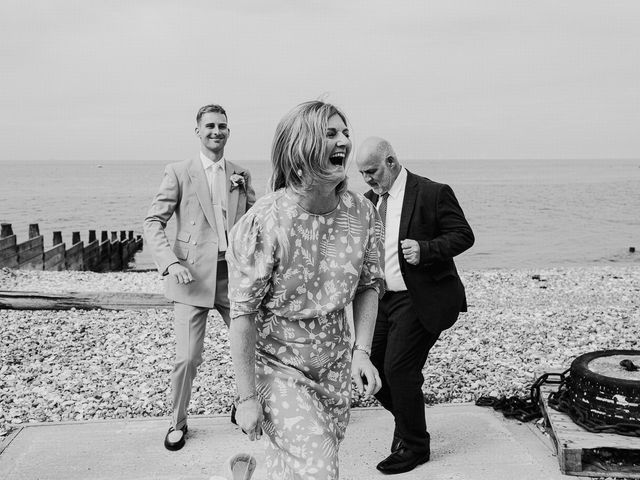 Sara and Tom&apos;s Wedding in Whitstable, Kent 53