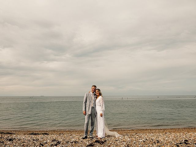 Sara and Tom&apos;s Wedding in Whitstable, Kent 2