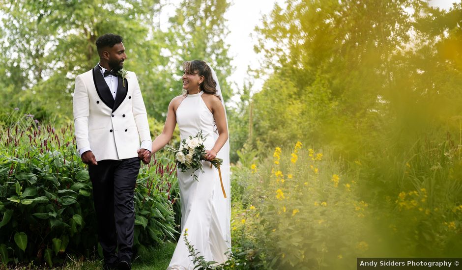 Asher and Aarathi's Wedding in Royston, Hertfordshire