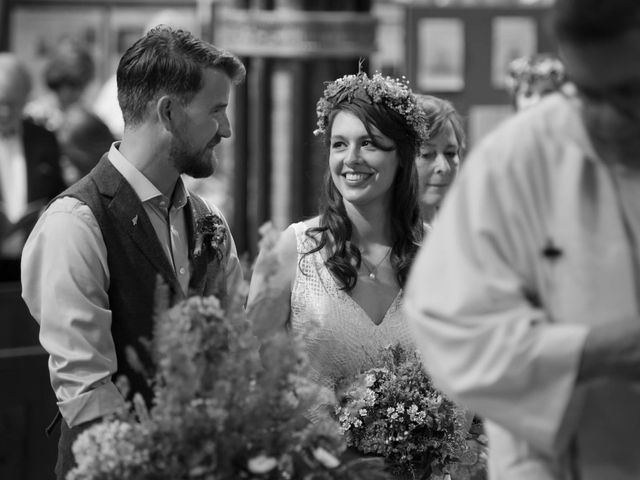 Adam and Jenny&apos;s Wedding in Lyndhurst, Hampshire 18