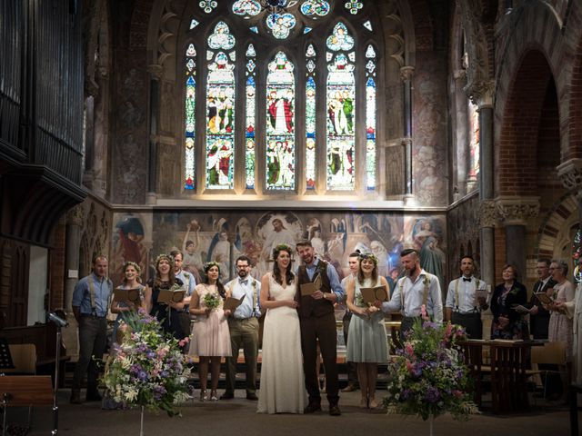 Adam and Jenny&apos;s Wedding in Lyndhurst, Hampshire 24