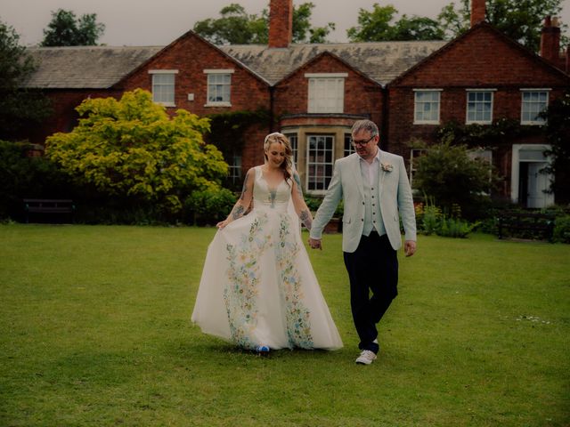 Adam and Claire's Wedding in Nr Worksop, Nottinghamshire 19
