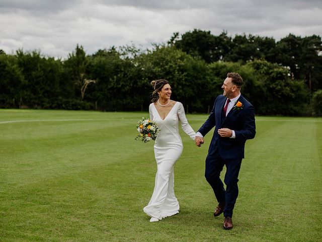 James and Erin&apos;s Wedding in Radlett, Hertfordshire 45