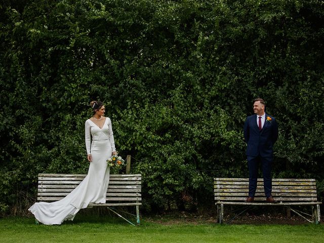 James and Erin&apos;s Wedding in Radlett, Hertfordshire 50