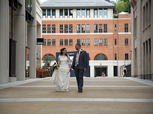 Mohammed and Myms&apos;s Wedding in City of London, East Central London 12