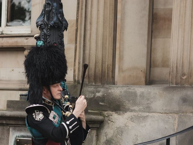 Karolis and Laura's Wedding in Edinburgh, Lothian &amp; Borders 18