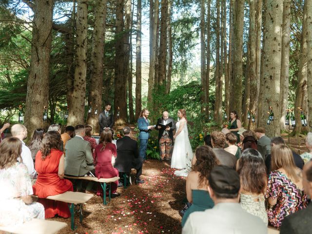 Hannah and Matt's Wedding in Fort William, Fort William 77