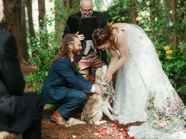 Hannah and Matt's Wedding in Fort William, Fort William 89