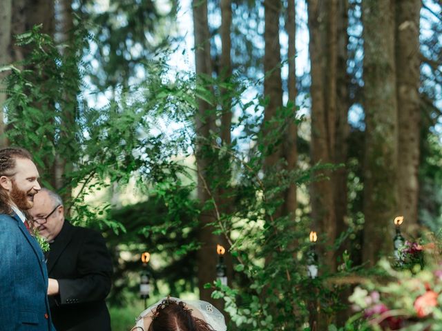 Hannah and Matt's Wedding in Fort William, Fort William 91