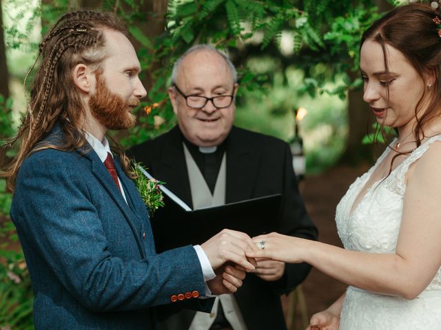 Hannah and Matt's Wedding in Fort William, Fort William 94