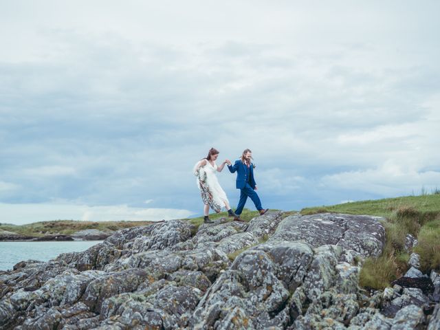 Hannah and Matt's Wedding in Fort William, Fort William 183