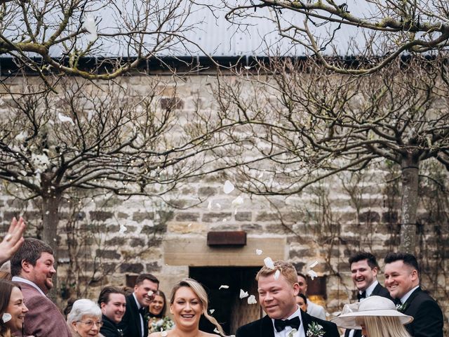 Liam and Amy's Wedding in Corbridge, Northumberland 38