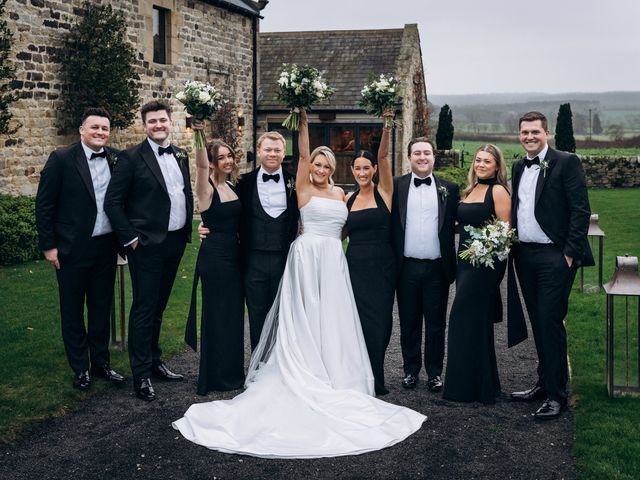 Liam and Amy's Wedding in Corbridge, Northumberland 53