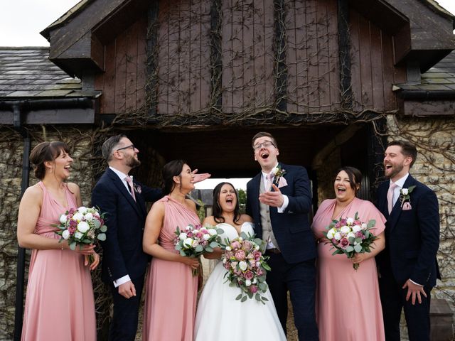 Matthew and Jess's Wedding in Buckingham, Buckinghamshire 24