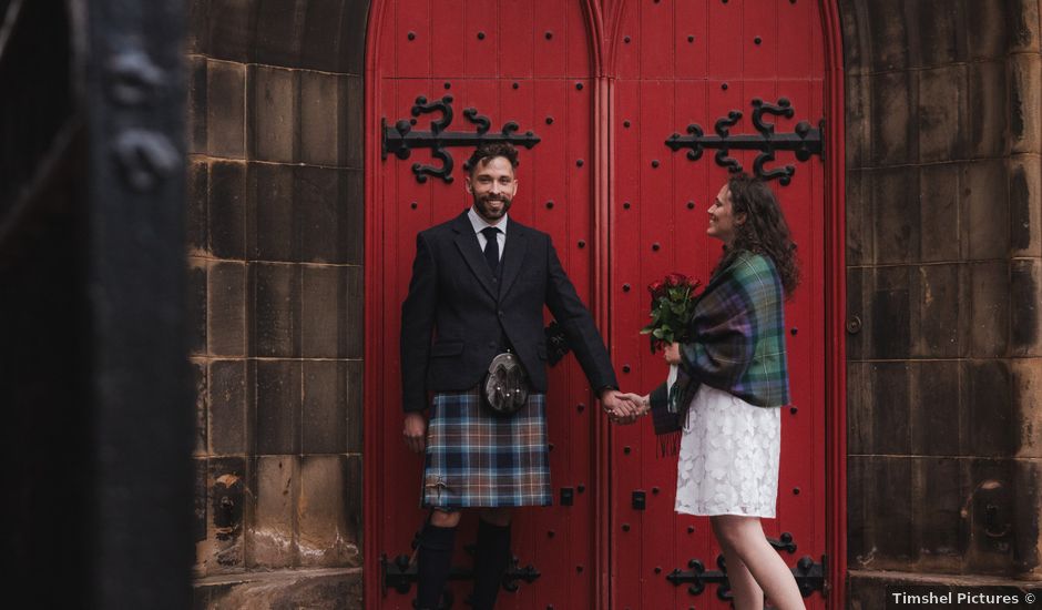 Karolis and Laura's Wedding in Edinburgh, Lothian & Borders