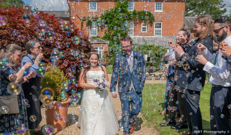 Mike and Amy's Wedding in Swallowfield, Berkshire