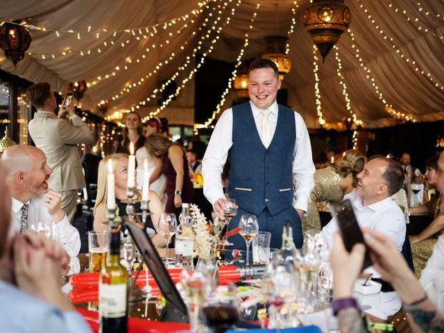 Jonny and Kiera's Wedding in Stadhampton, Oxfordshire 32