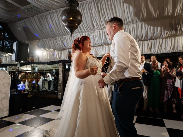 Jonny and Kiera's Wedding in Stadhampton, Oxfordshire 38