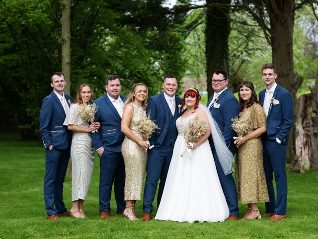 Jonny and Kiera's Wedding in Stadhampton, Oxfordshire 41