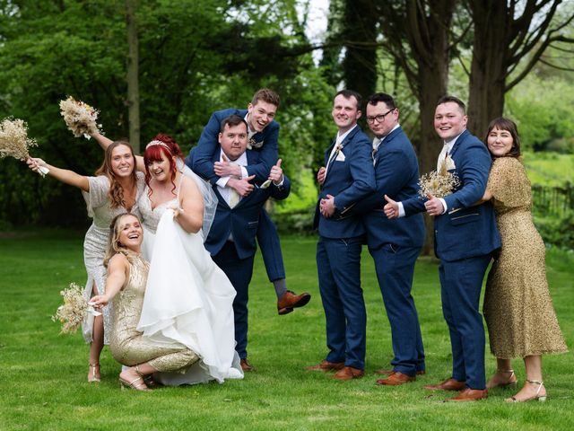 Jonny and Kiera's Wedding in Stadhampton, Oxfordshire 48
