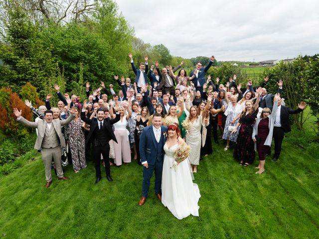 Jonny and Kiera's Wedding in Stadhampton, Oxfordshire 52