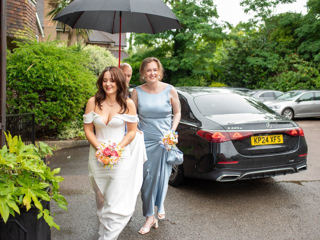 Joe and Katie's Wedding in Weybridge, Surrey 5
