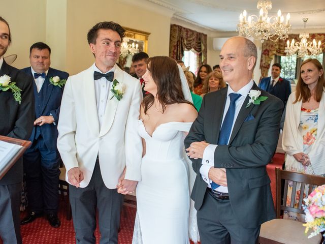 Joe and Katie's Wedding in Weybridge, Surrey 7