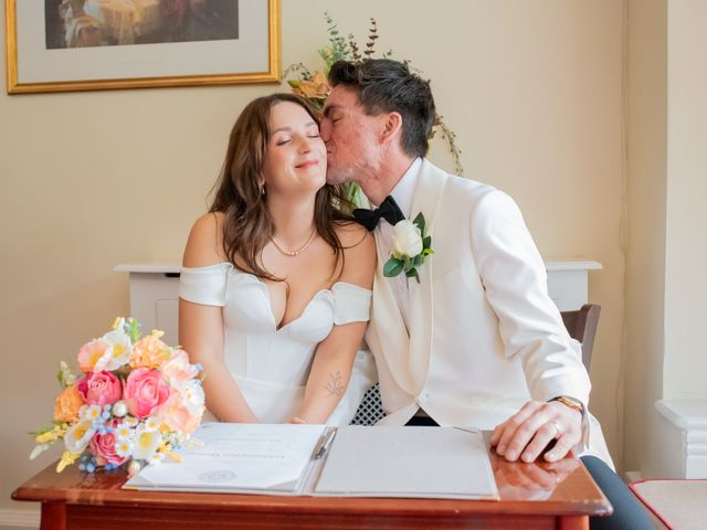 Joe and Katie's Wedding in Weybridge, Surrey 11