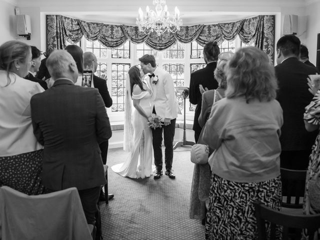 Joe and Katie's Wedding in Weybridge, Surrey 13