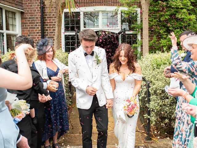 Joe and Katie's Wedding in Weybridge, Surrey 14