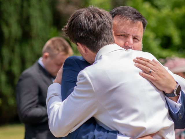 Joe and Katie's Wedding in Weybridge, Surrey 16