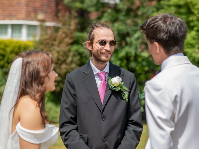 Joe and Katie's Wedding in Weybridge, Surrey 17
