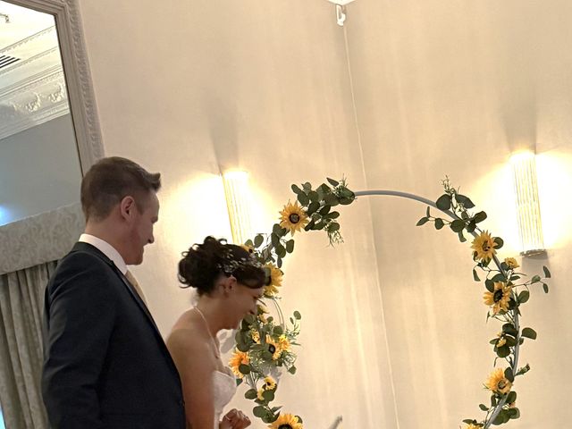 James and Astrid's Wedding in Chepstow, Monmouthshire 8