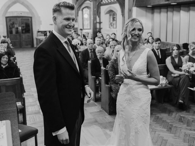 Alex and Lucy&apos;s Wedding in Frimley Green, Surrey 24
