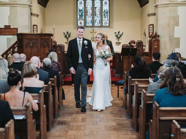 Alex and Lucy&apos;s Wedding in Frimley Green, Surrey 33