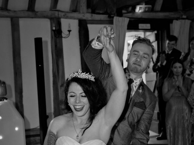 sam and faith&apos;s Wedding in Whitchurch, Hampshire 21