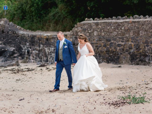 Craig and Lisa&apos;s Wedding in Langland, Swansea 20