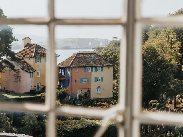 Jess and David's Wedding in Penrhyndeudreath, Gwynedd 2