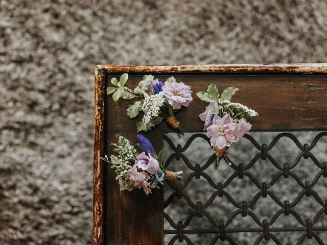Jess and David's Wedding in Penrhyndeudreath, Gwynedd 8
