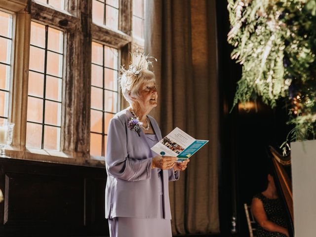 Jess and David's Wedding in Penrhyndeudreath, Gwynedd 14