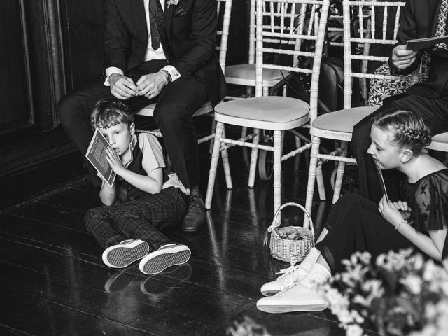 Jess and David's Wedding in Penrhyndeudreath, Gwynedd 18