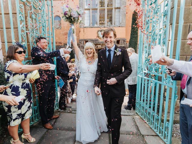 Jess and David's Wedding in Penrhyndeudreath, Gwynedd 19