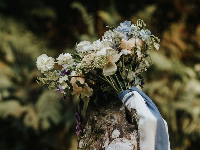 Jess and David's Wedding in Penrhyndeudreath, Gwynedd 30