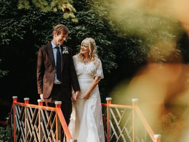 Jess and David's Wedding in Penrhyndeudreath, Gwynedd 31