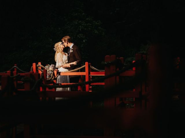 Jess and David's Wedding in Penrhyndeudreath, Gwynedd 33