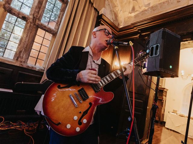 Jess and David's Wedding in Penrhyndeudreath, Gwynedd 40