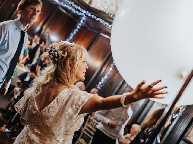 Jess and David's Wedding in Penrhyndeudreath, Gwynedd 45