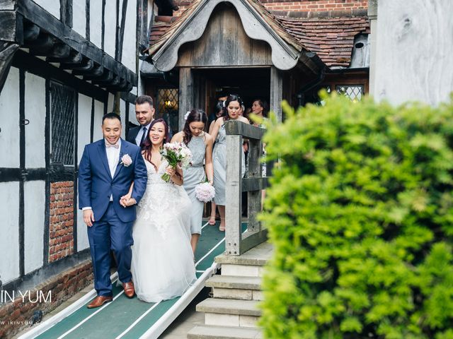 David and Sophia&apos;s Wedding in Egham, Surrey 19
