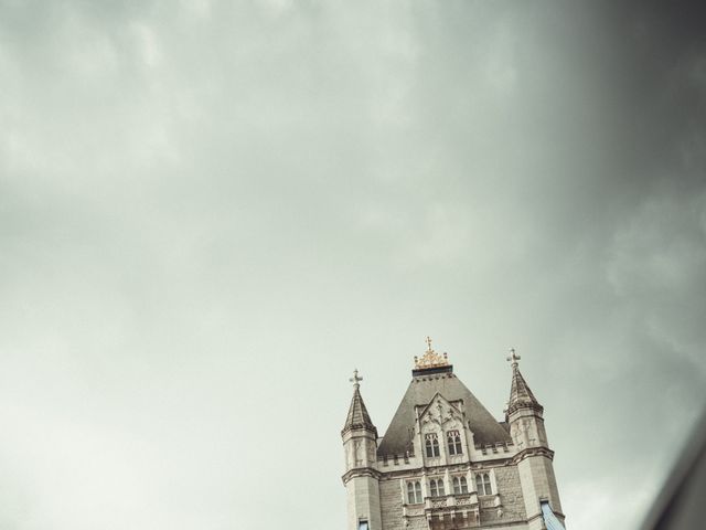 Denys and Emily's Wedding in London Bridge, East Central London 10